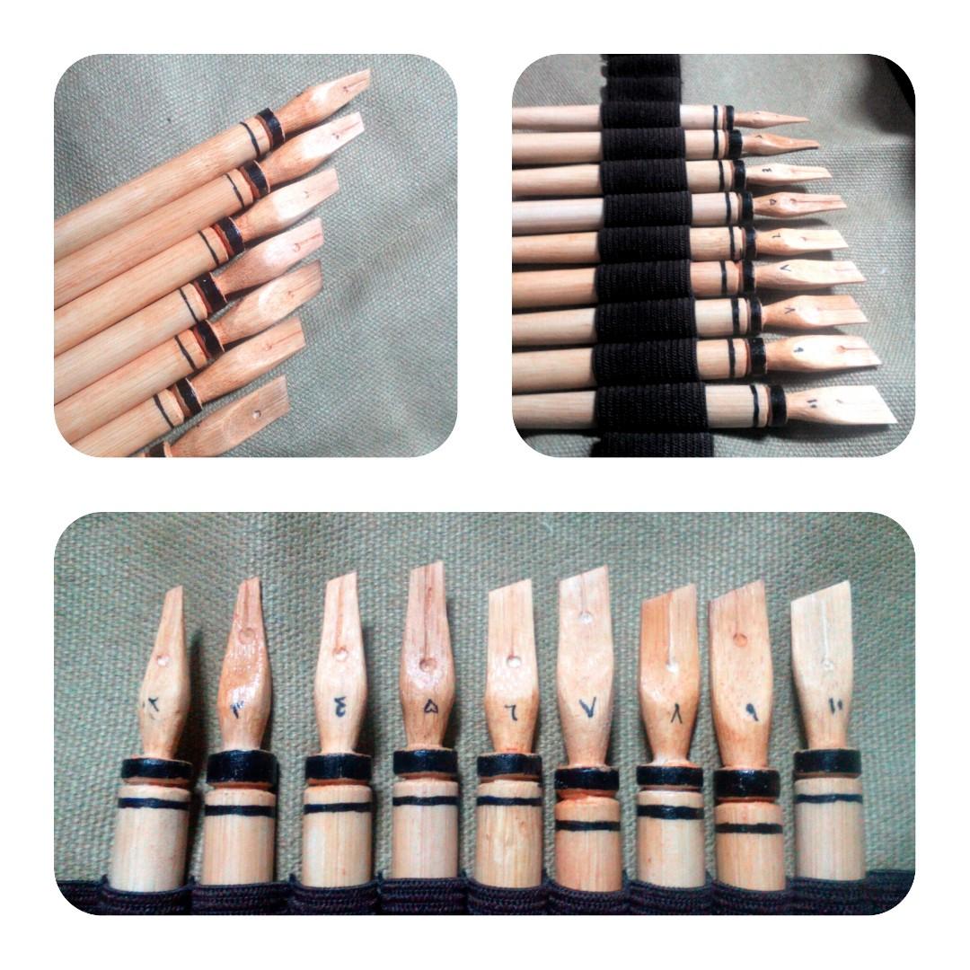 Qalam Pen Buluh Kaligrafi Khat Books Stationery Stationery On Carousell
