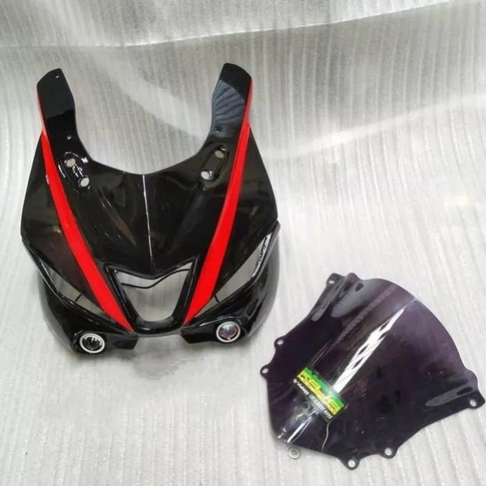 [R15 V3] Mask R15 V3 Model R6 With LED, Motorcycles, Motorcycle ...
