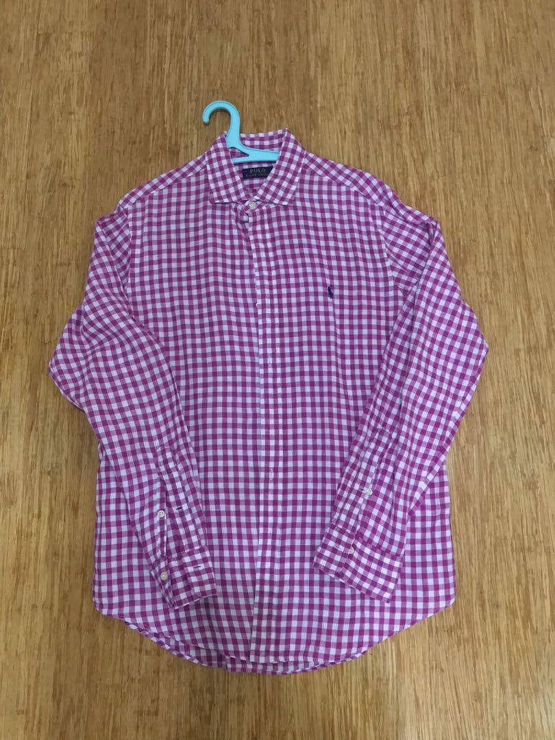 Ralph Lauren Men S Dress Shirt L Men S Fashion Clothes Tops On