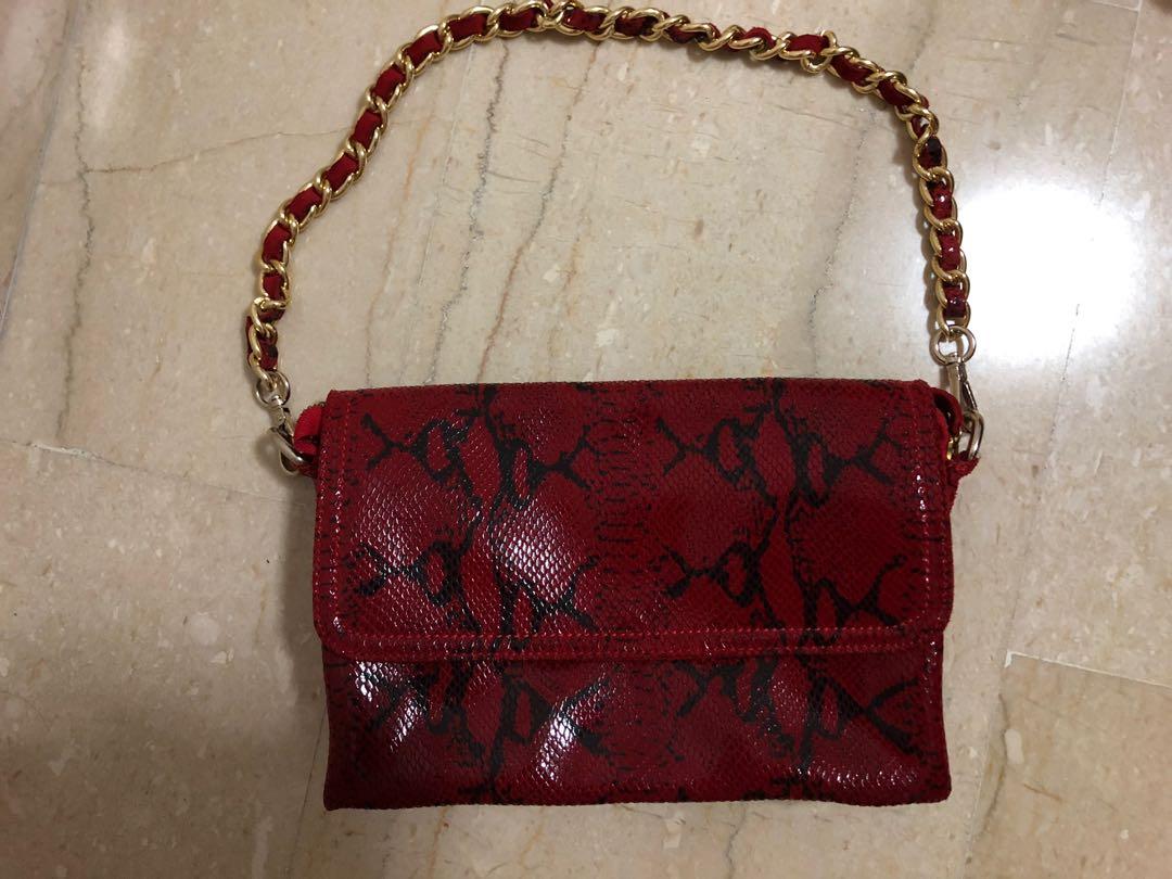 Red snake bag new arrivals