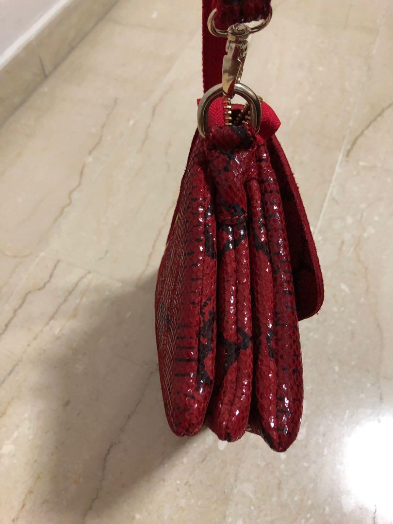 Red snake bag new arrivals