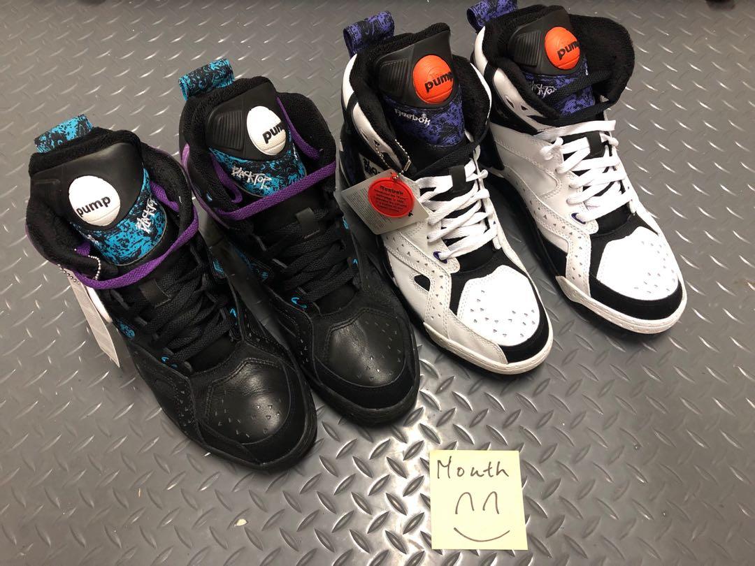 reebok blacktop