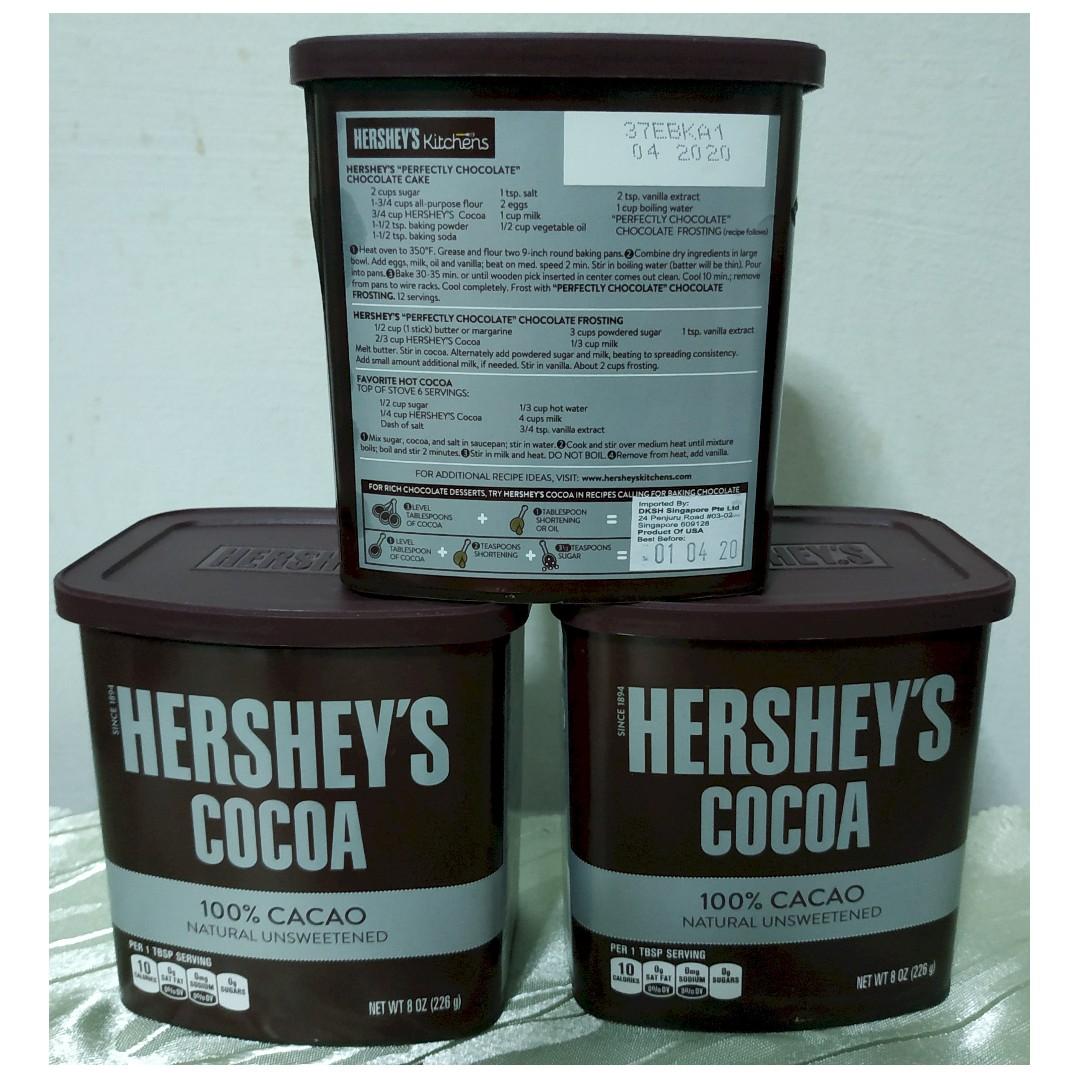 Selling: Hershey's Cocoa Powder - 100% Cacao Natural ( 3 for ...
