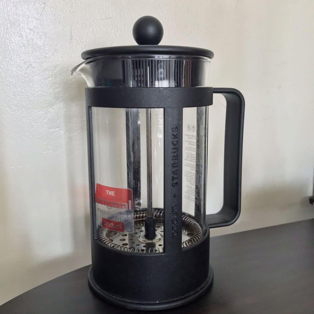 Starbucks Bodum French Press, Furniture & Home Living, Kitchenware