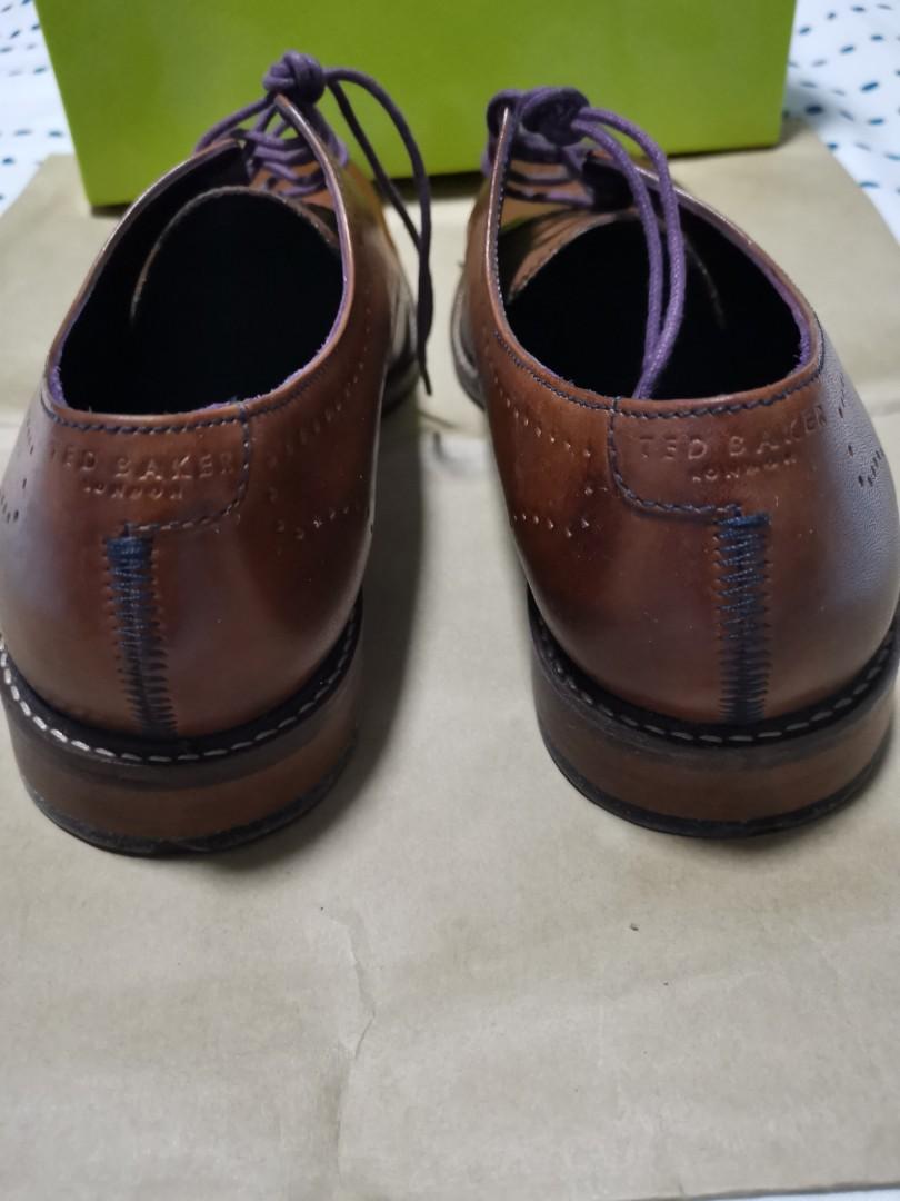 Ted baker mens sales marar leather brogues tan