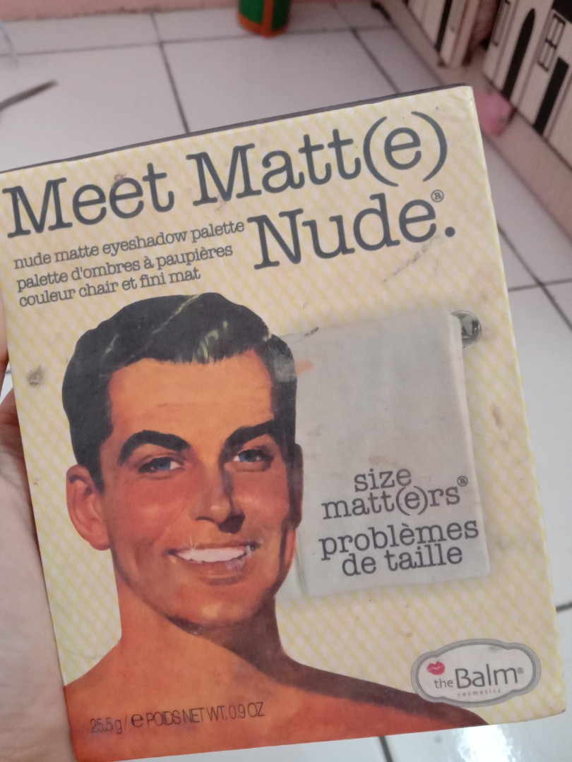 the balm meet matt nude eyeshadow pallete, Kesehatan & Kecantikan, Rias Wajah di Carousell