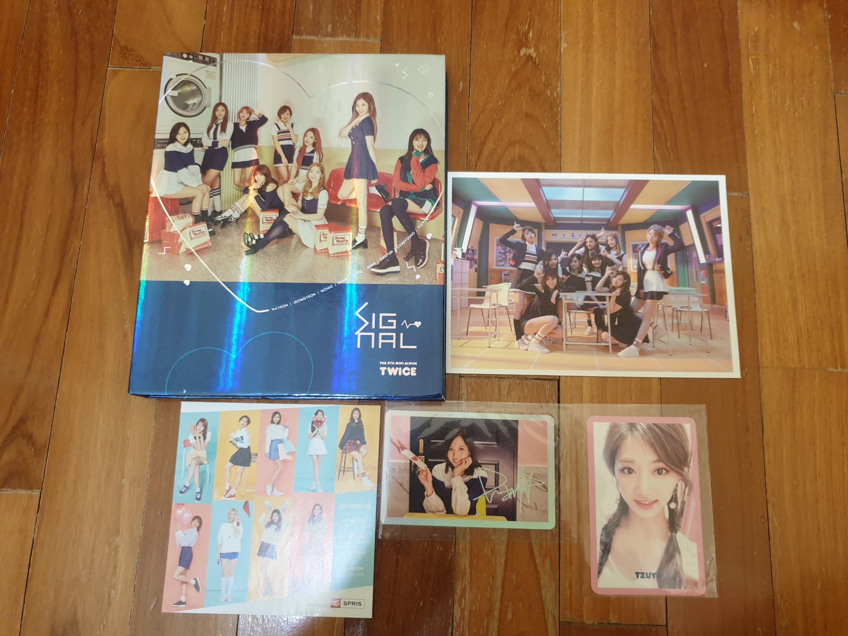 Twice Signal Album Blue Hobbies Toys Memorabilia Collectibles K Wave On Carousell