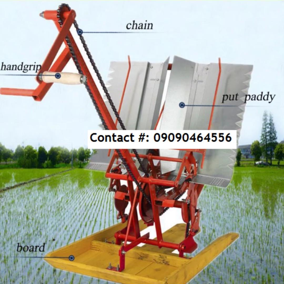 Two Rows Rice Transplanter, Furniture & Home Living, Gardening ...