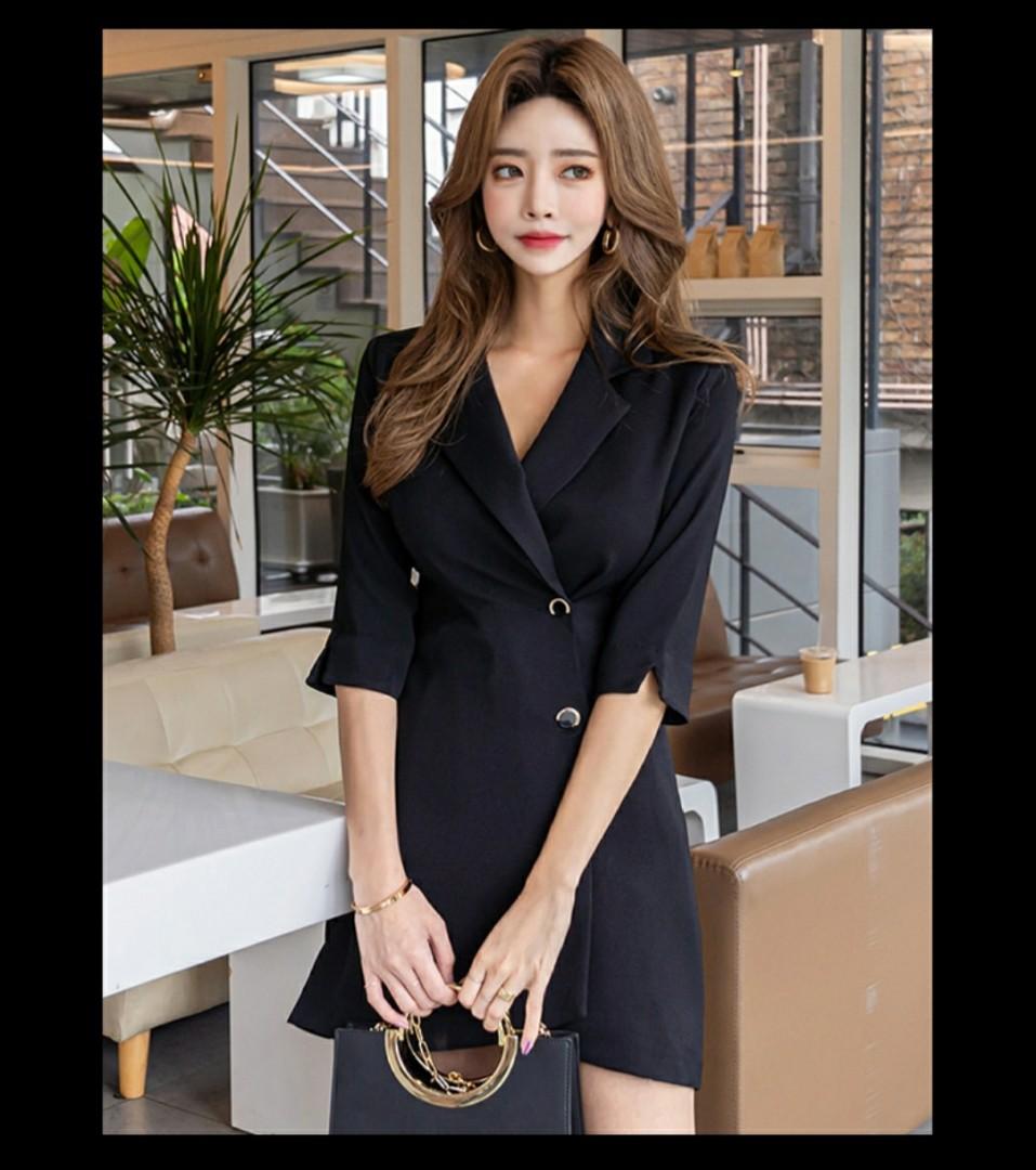 Half blazer half dress sales