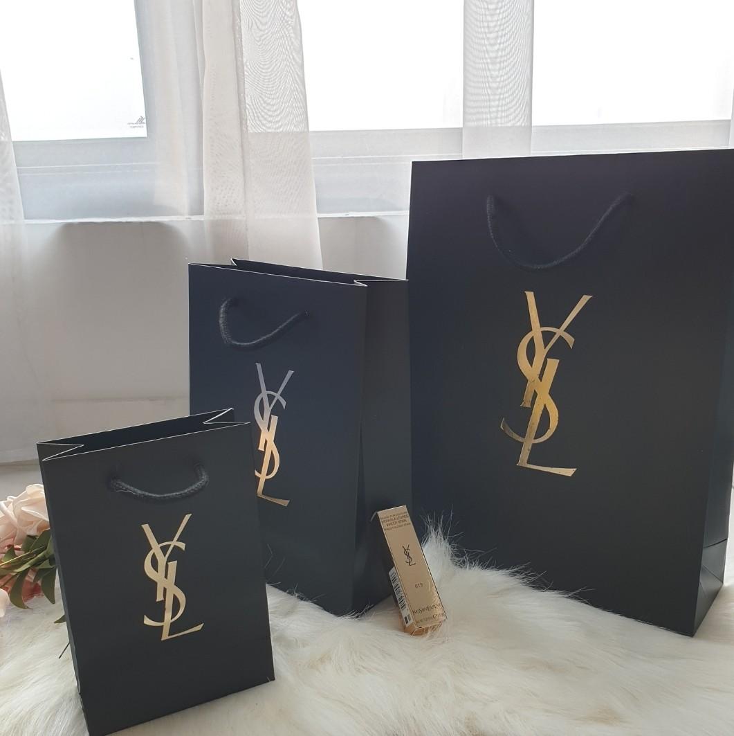 Ysl best sale paper bag