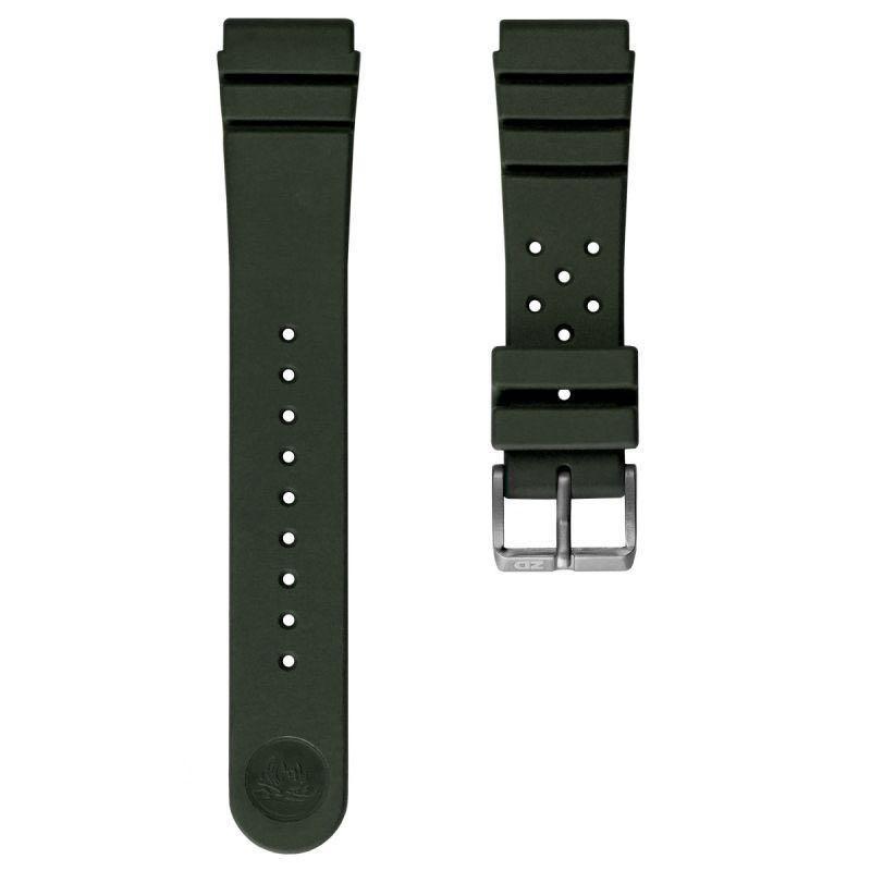 ZULUDIVER 284 Italian Rubber Diver Strap 22mm Mobile Phones Gadgets Wearables Smart Watches on Carousell