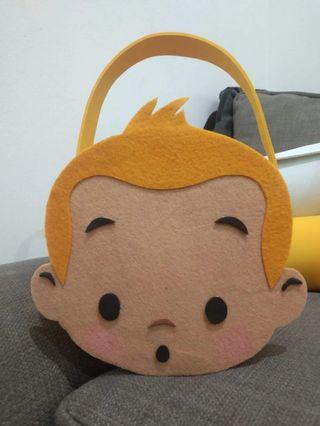 Tintin loot bag