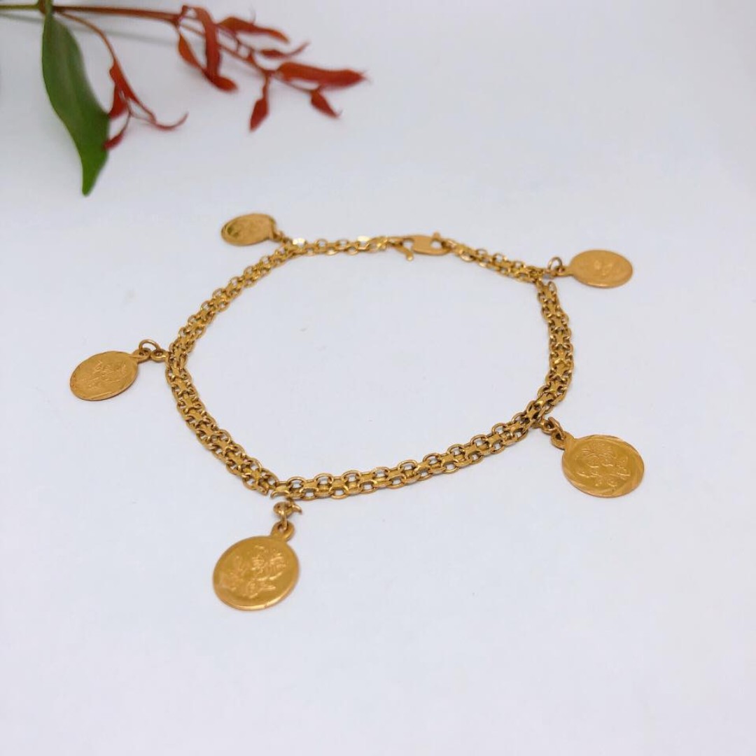 yellow gold bracelet