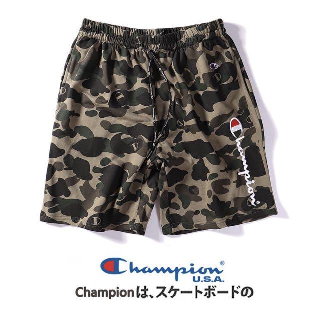 champion camo shorts