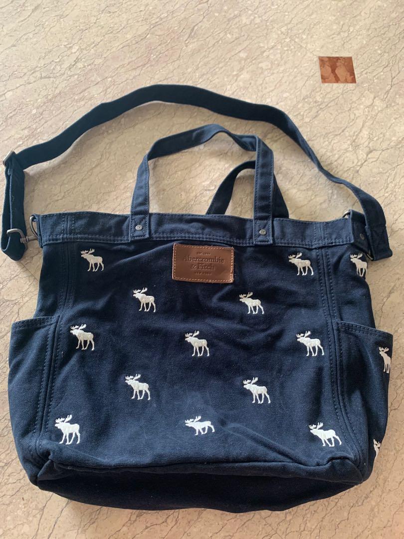 Abercrombie \u0026 Fitch Navy Tote Bag 