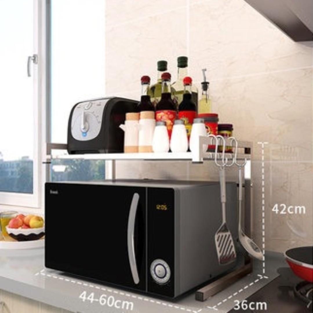 304 Stainless Steel Kitchen Racks Adjustable Expandable Home Appliances Kitchenware On Carousell