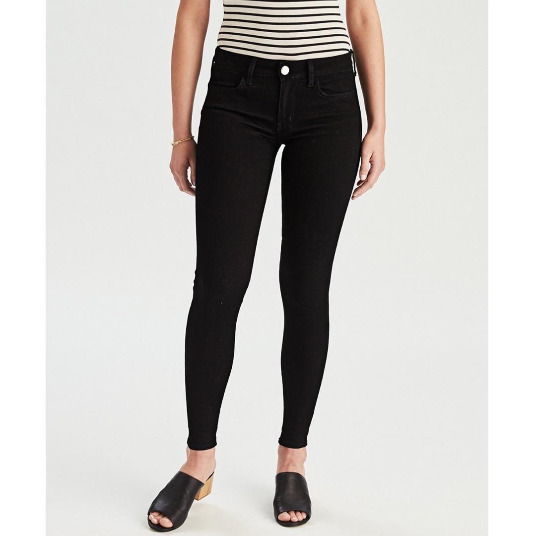 AEO DENIM X JEGGING American Eagle Outfitters Women s Fashion Bottoms Jeans Leggings on Carousell