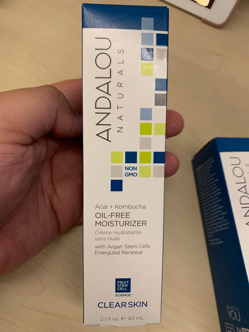 andalou oil free moisturizer