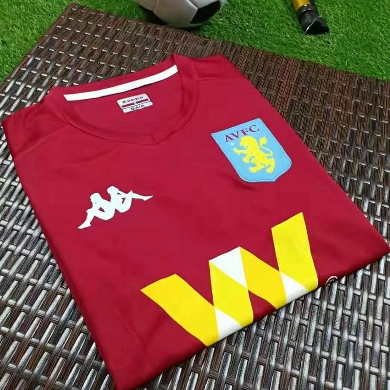 Aston Villa Home Kit Kappa Jersey 19/20 Size S (NEW ...