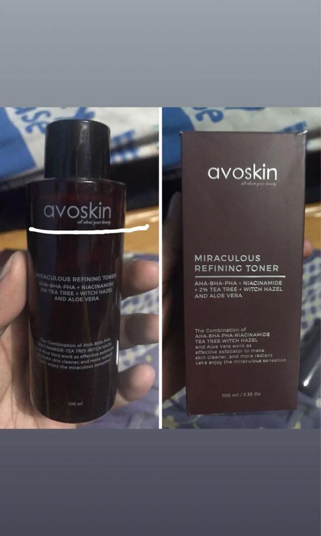 Avoskin Miraculous Toner – Bolehkah Mengurangkan Pori-pori?