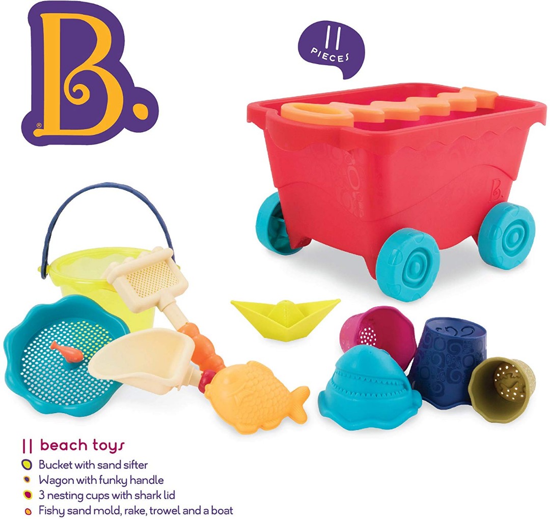 B. toys by Battat Wavy-Wagon – Travel 