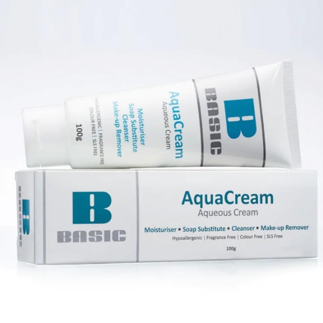 BASIC Aqua Cream Aqueous Cream Moisturiser Soap Substitute Cleanser