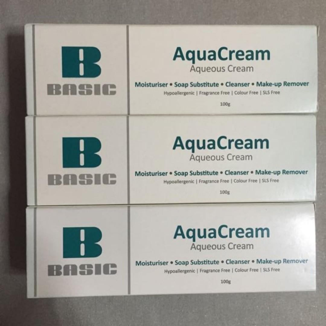 BASIC Aqua Cream Aqueous Cream Moisturiser Soap Substitute ...