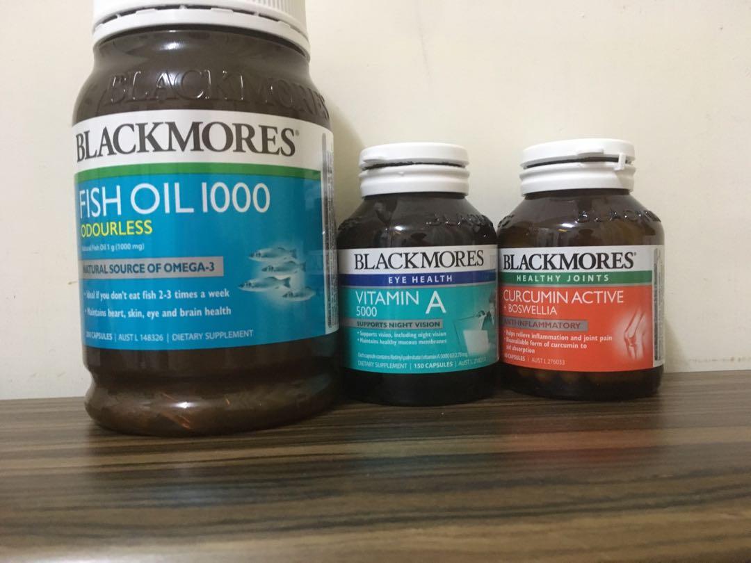 Blackmores 魚油丸1000 400粒裝 澳洲代購 Health Beauty Hair Bath Body On Carousell