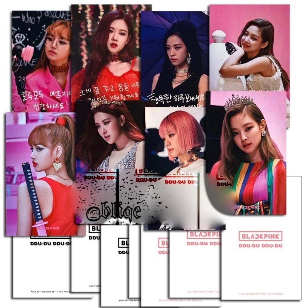 BLACKPINK winter collection トレカ 公式 BLACKPINK トレカ BlackPink 2nd Album Born Pink Lucky Draw