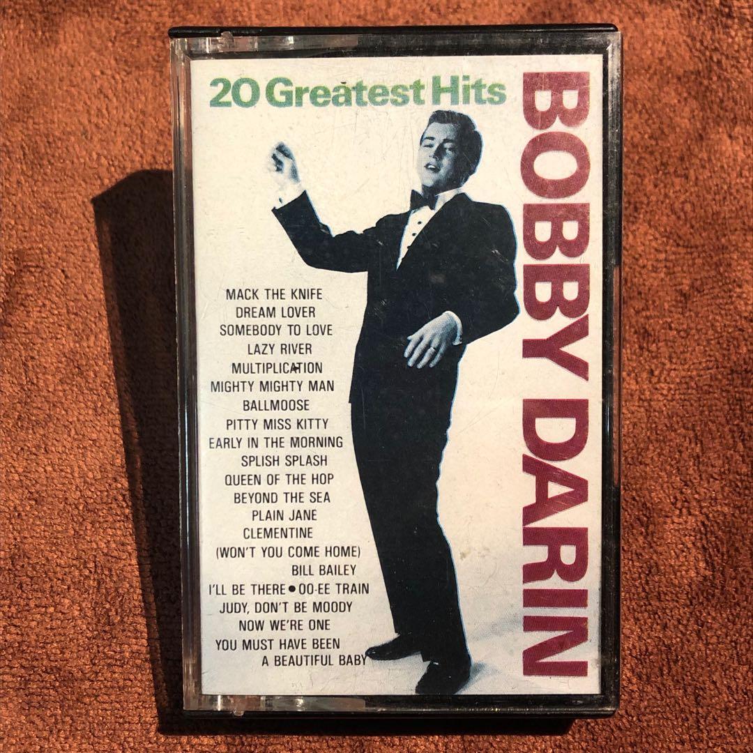 Bobby Darin Cassette Tape 20 Greatest Hits English Audio å¡å¸¦ æç å¡å¸¶ Cassette Tape Music Media Cds Dvds Other Media On Carousell