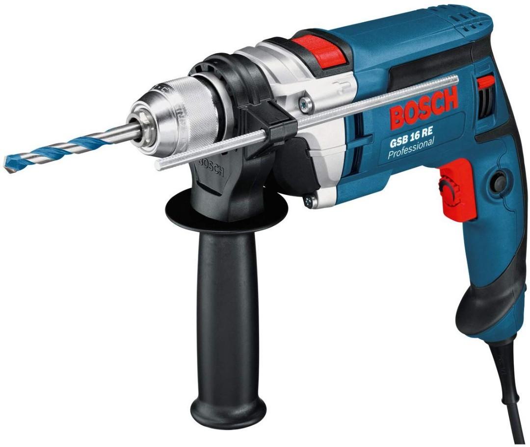 Bosch Gsb 16 Re Impact Drill Kit Electronics Others On Carousell
