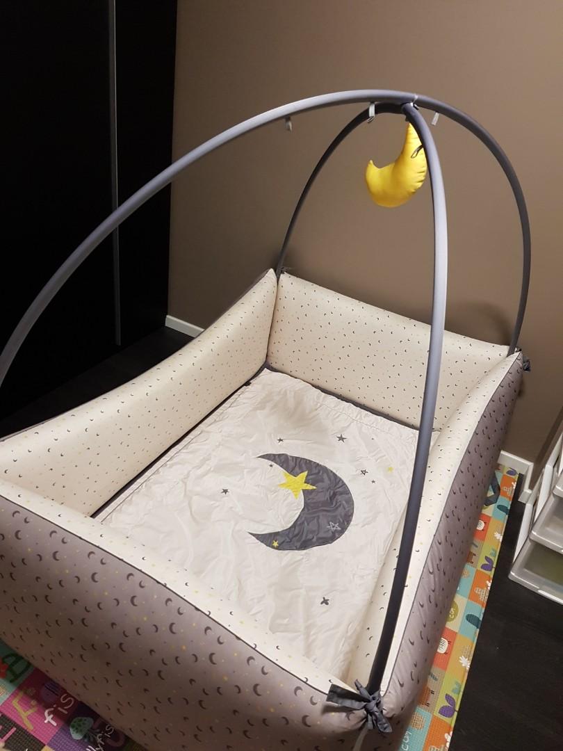 Microfiber Bumper Bed lol baby Babies Kids Baby Nursery Kids Furniture Bed Guards on Carousell