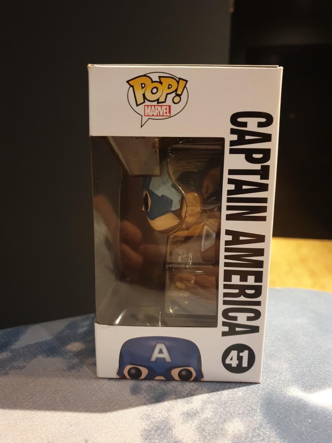Captain America Winter Soldier Funko Pop 41 Toys Games Bricks Figurines On Carousell