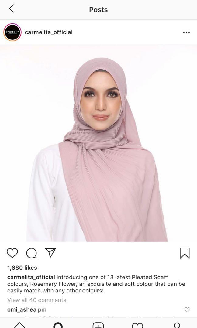 Carmelita pleated scarf Outlet