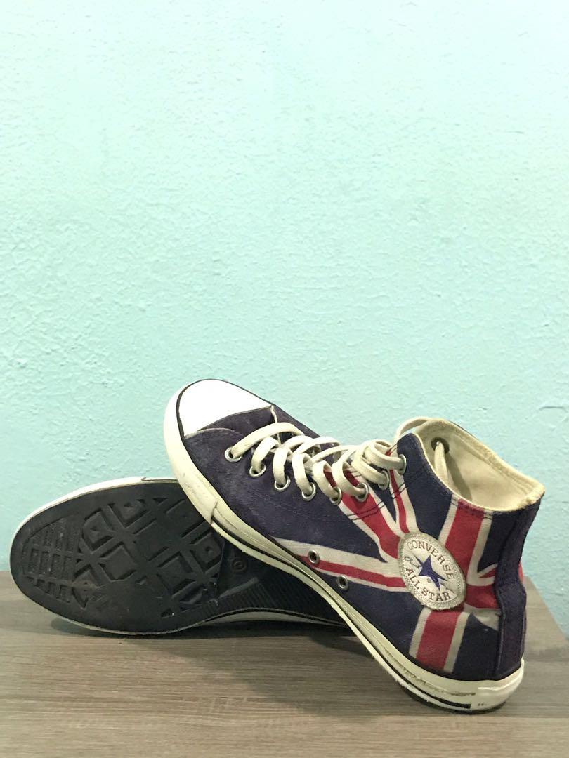Converse british flag chuck taylors hotsell