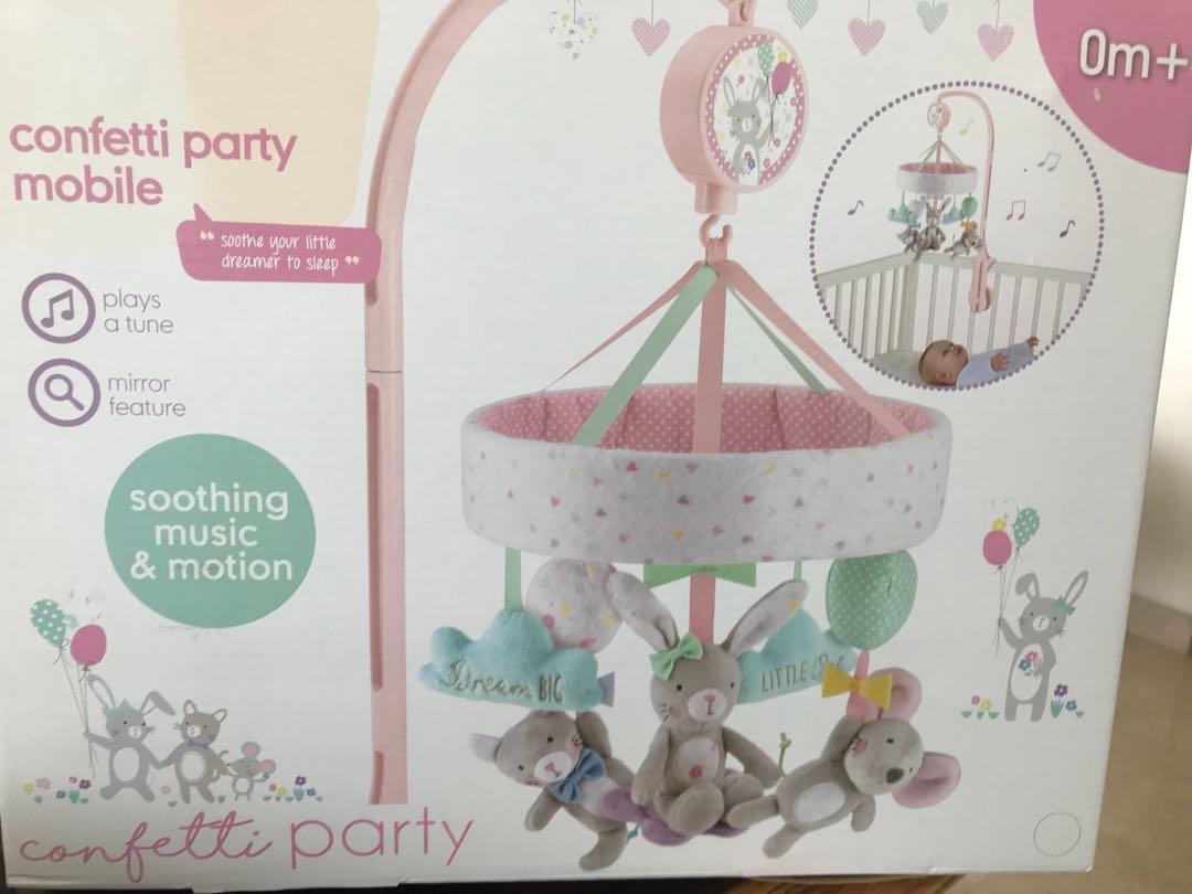 mothercare confetti mobile