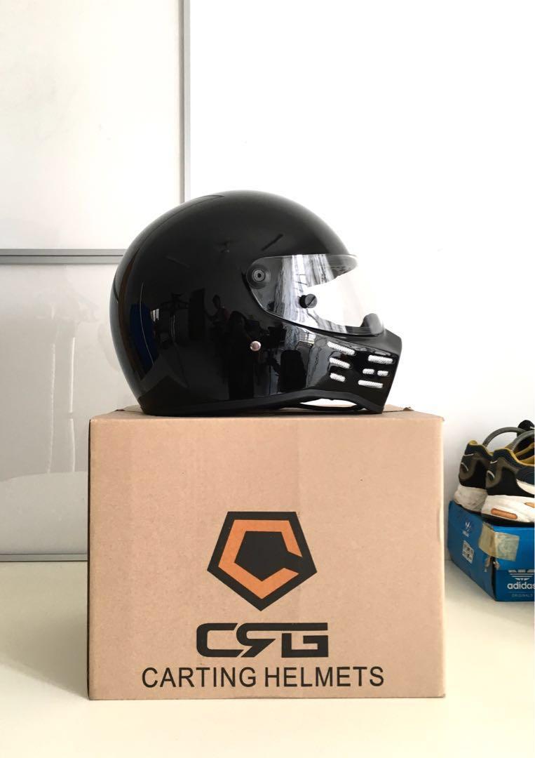 CRG Helmet ATV8/ M30, RACING / OFF ROAD/ SCRAMBLER/ VINTAGE HELMET