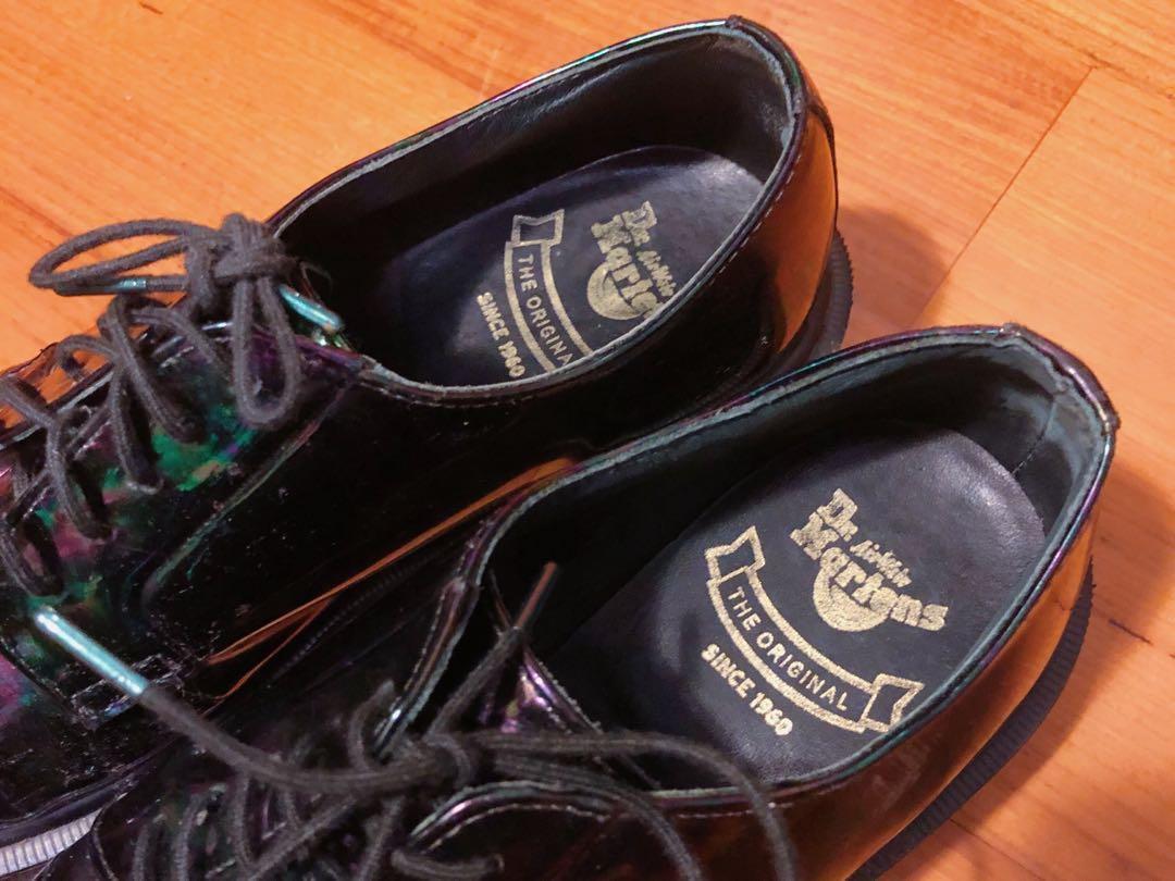 oil slick doc martens