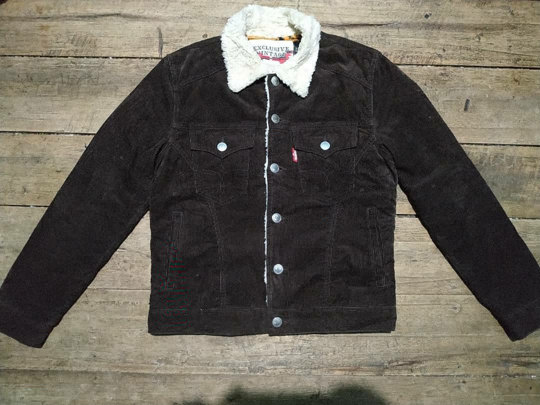 Edwin trucker sherpa jacket