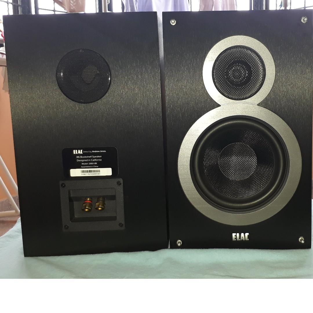 ELAC B6 Audiophile Bookshelf Speakers designed by legendary Andrew