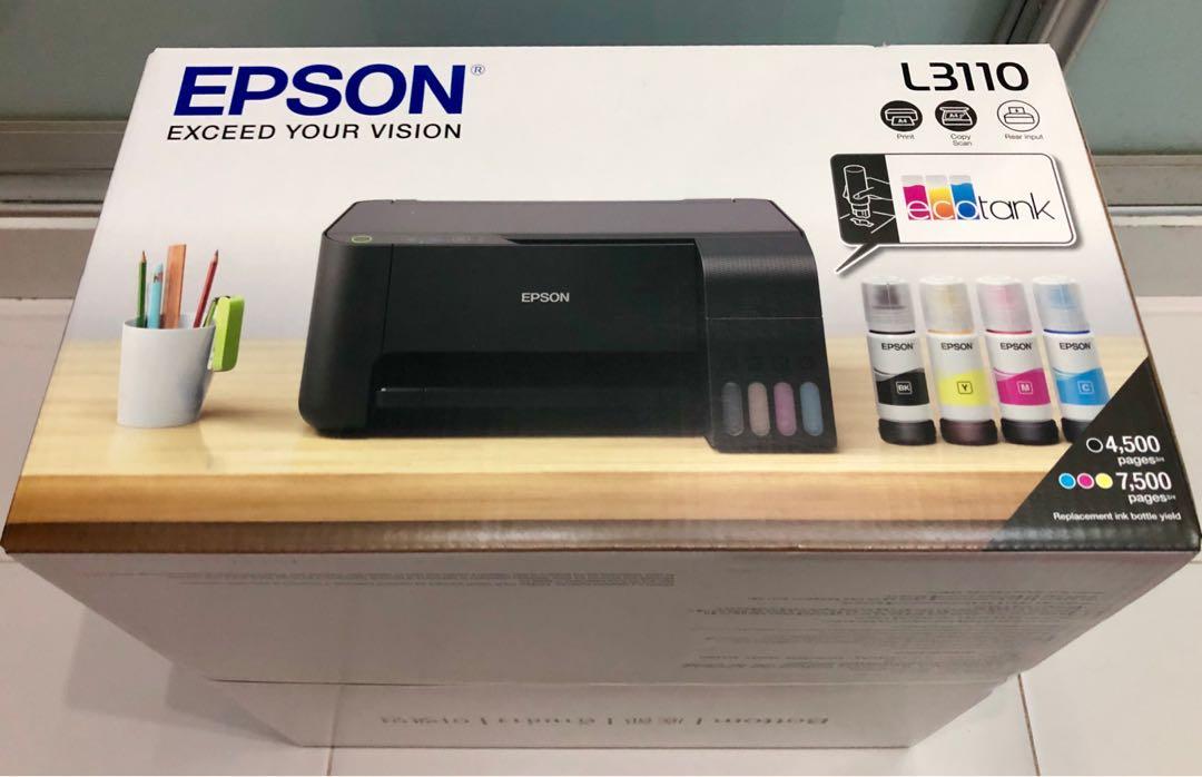 Epson L3110 Eco Tank Printer, not HP, Brothers, Canon, Photos Printer