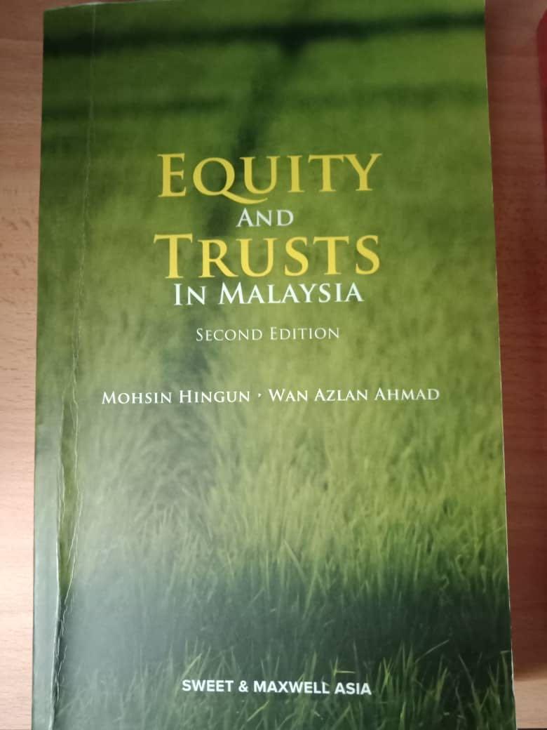 Equity Trust Law Book Textbooks On Carousell
