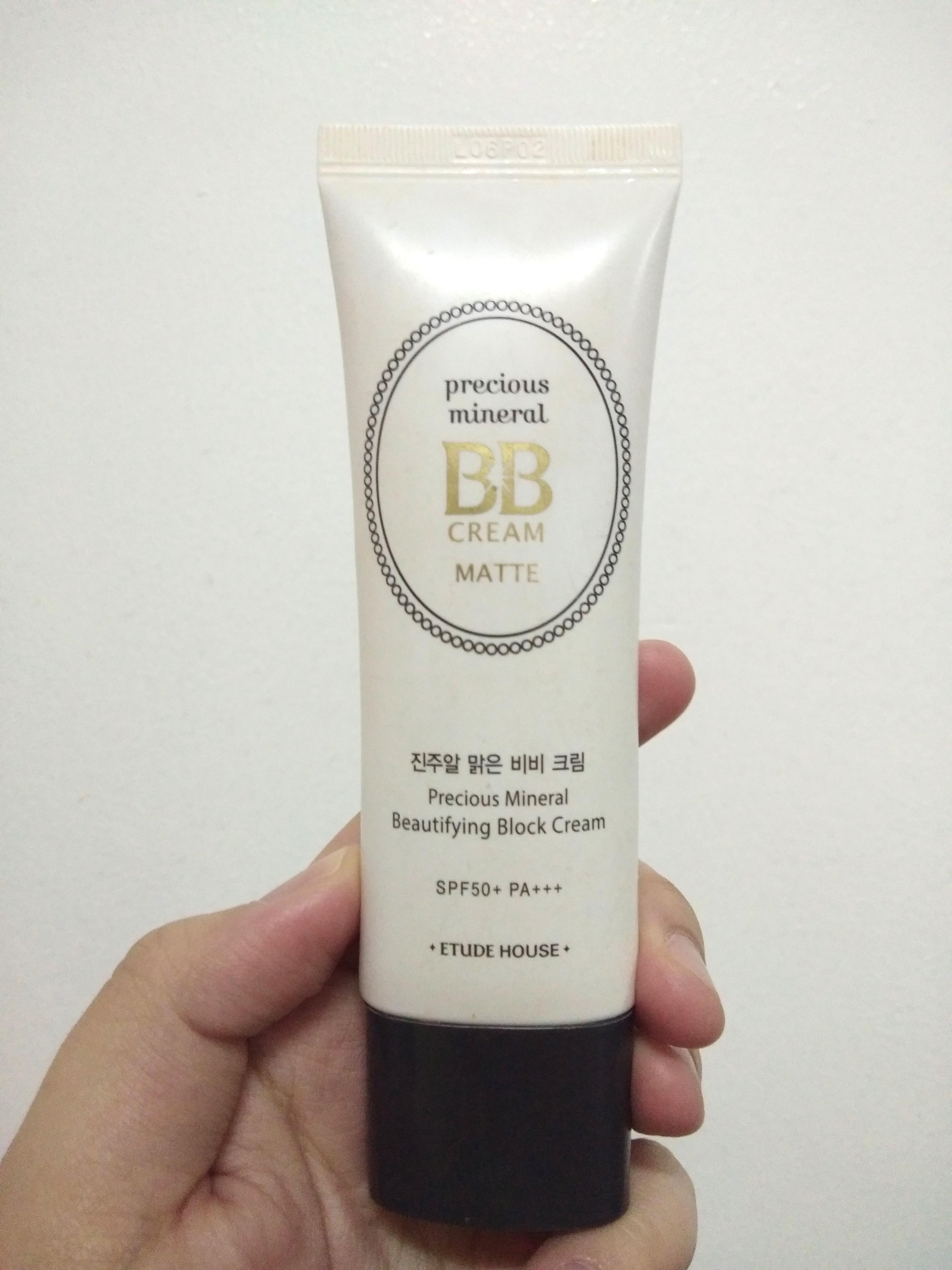 Etude House Precious Mineral Bb Cream Matte (Sand), Beauty & Personal Care,  Face, Face Care On Carousell