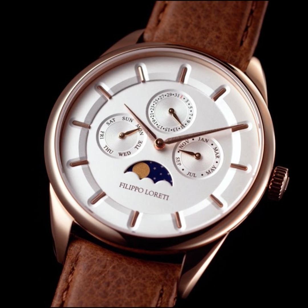 Filippo Loreti Venice Moonphase Gold Luxury Watches on Carousell