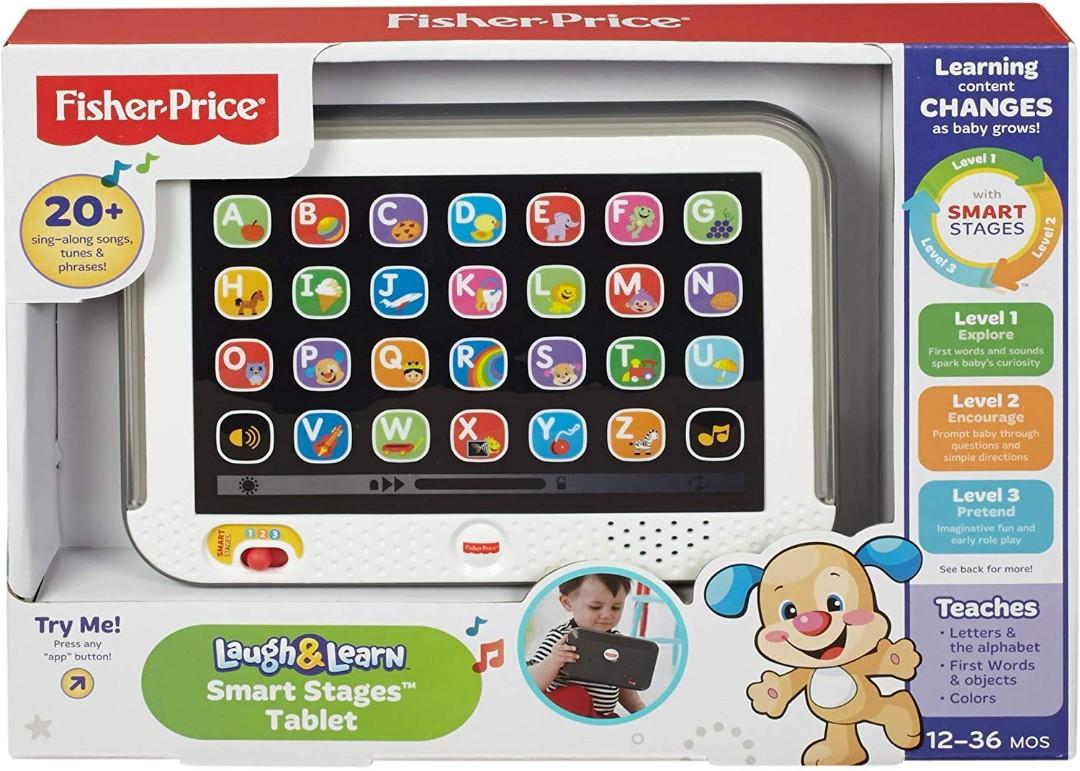Fisher Price Laugh And Learn Smart Stages Tablet Babies Kids Toys Walkers On Carousell