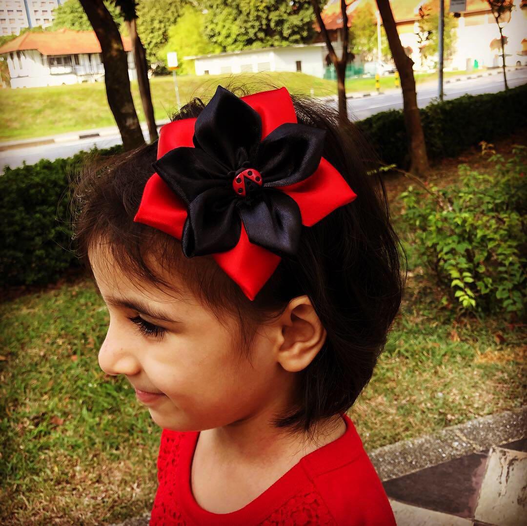 ladybug headband for baby