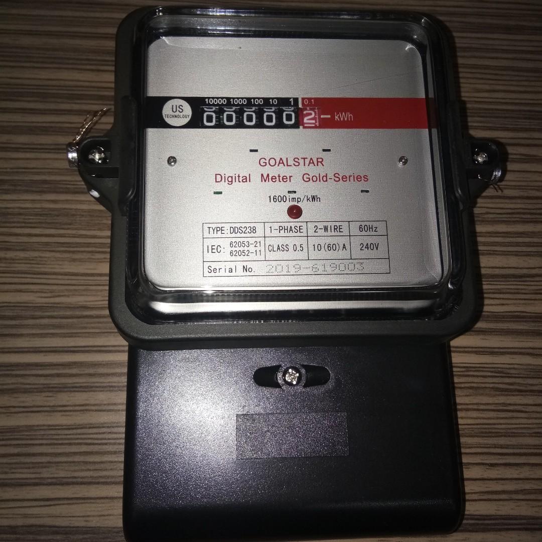 Goalstar Hybrid Electric Kwh Meter 10 60a Analog Reading