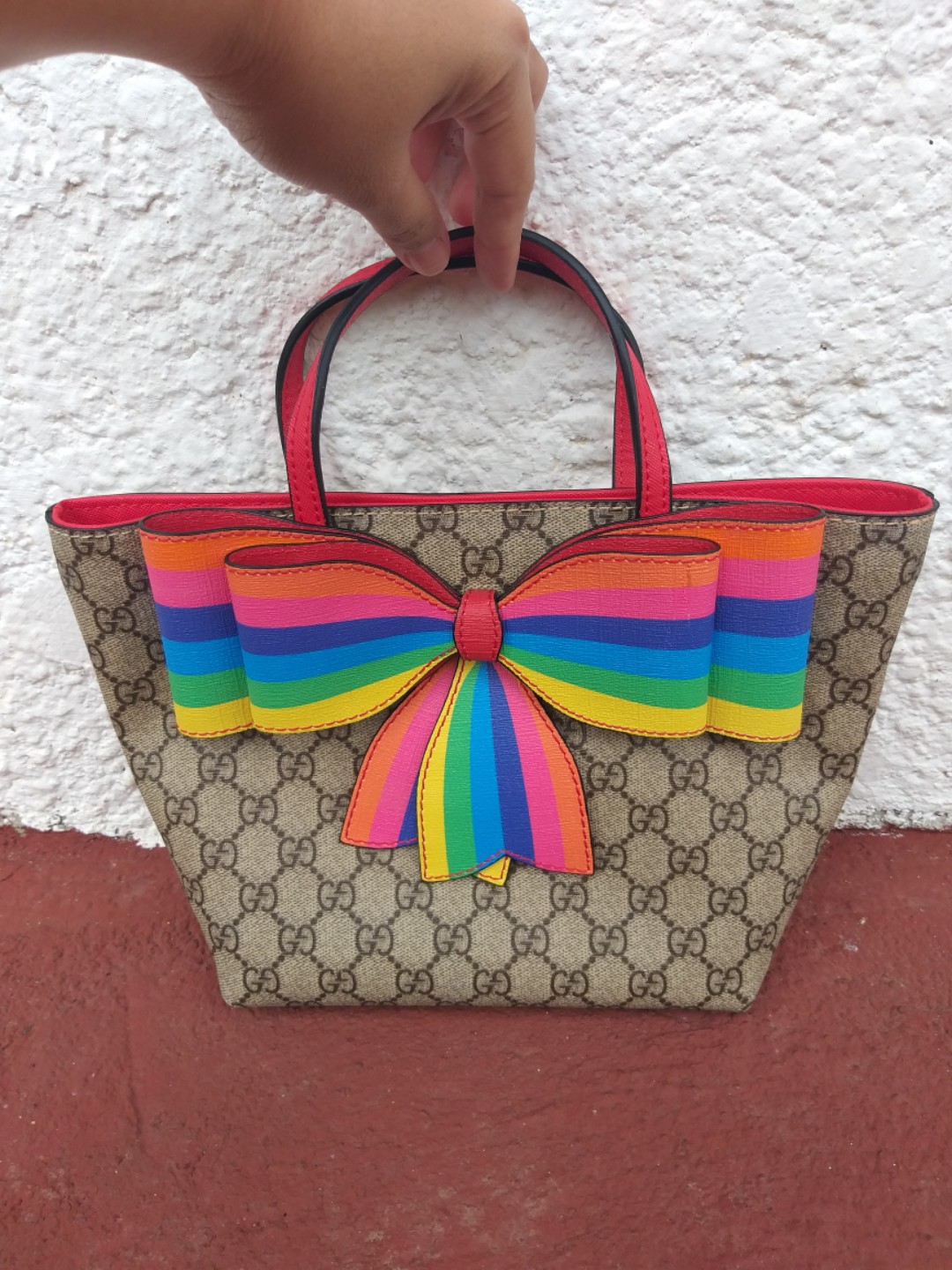 GUCCI BIG RIBBON SMALL HANDBAG Women s Fashion Bags Wallets