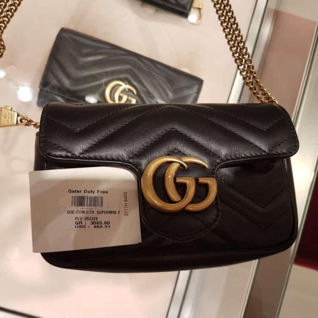 Gucci GG Marmont matelassé leather 
