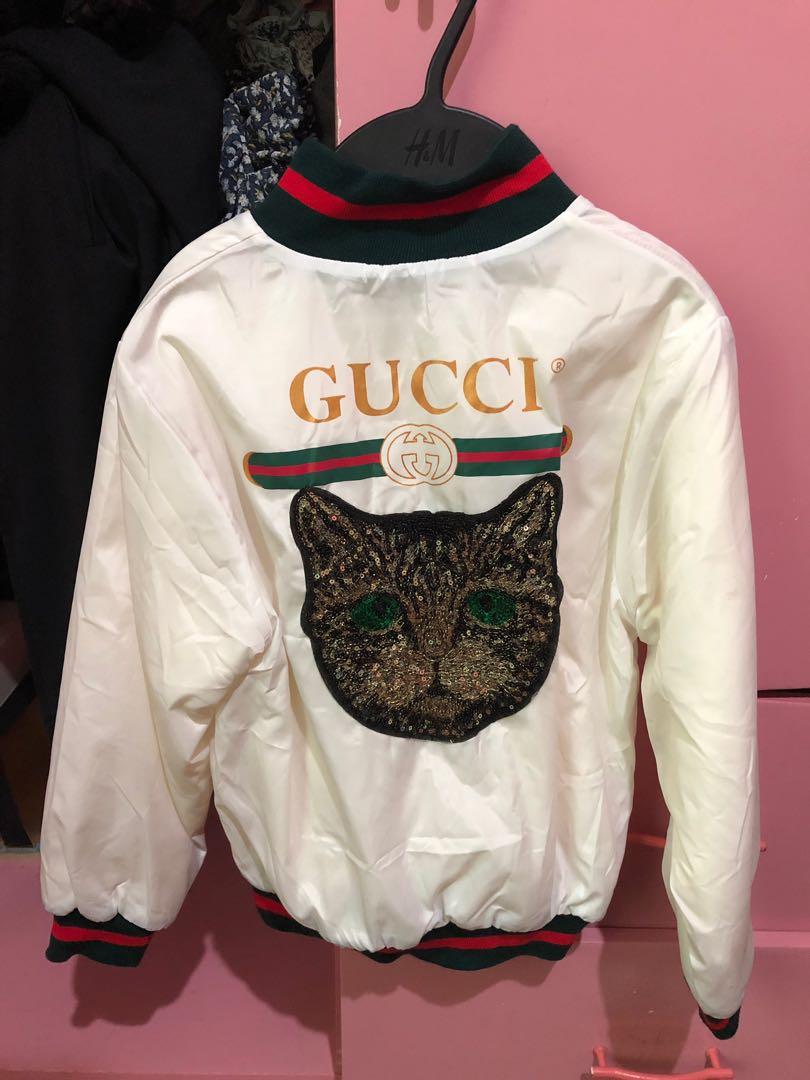 Gucci Jacket - white, Babies u0026 Kids, Babies u0026 Kids Fashion on Carousell